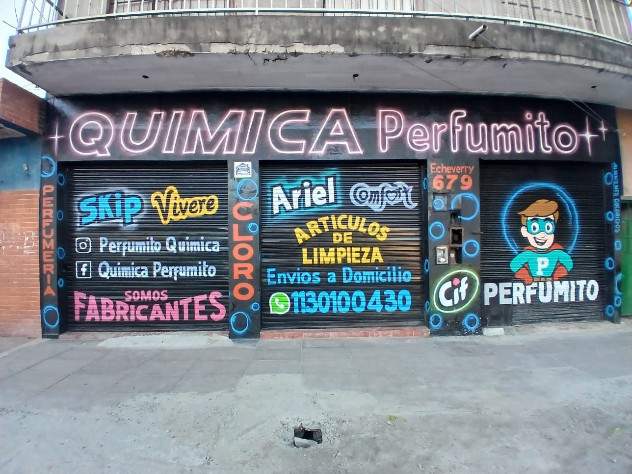 Fachada de Química Perfumito